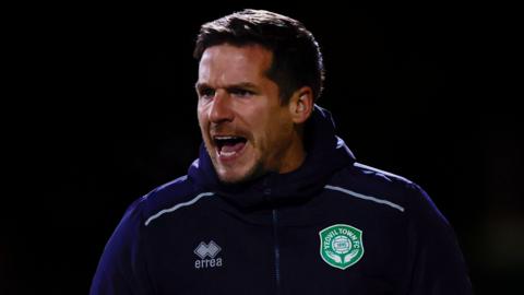 Yeovil Town manager Billy Rowley