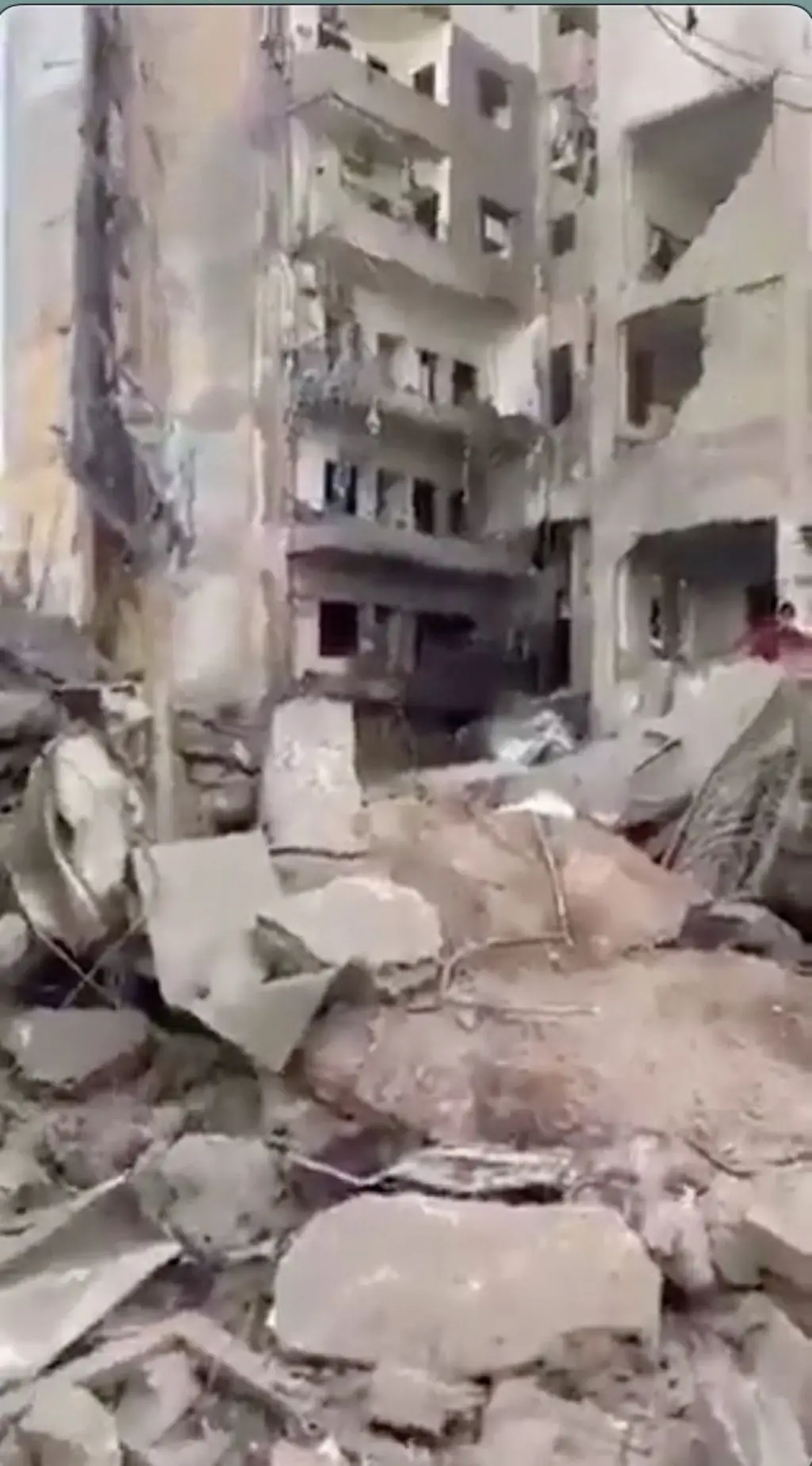 تخریب گسترده در لبنان پس از حمله اسرائیل