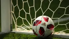 నెట్‌లోని ఫుట్‌బాల్