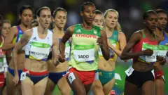 ኣትሌት በሱ ሳዶ ኣብ ኦሎምፒክ ሪዮ ኣብ ዝተሳተፈትሉ እዋን