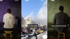 Aworan obinrin kan ibugbamu ni igbro Iran ati aworan ọkunrin kan