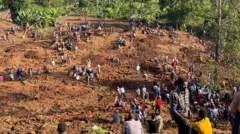 Landslide for Ehtiopia