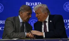 शहबाज़ शरीफ़ और ट्रंप