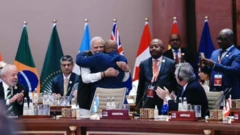 የአፍሪካ ኅብረት ቡድን 20ን መቀላቀሉ ይፋ ሲደረግ