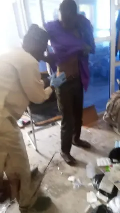 È[yàn tí wọ́n ń tọ́jú egbò rẹ̀