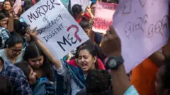 TISS च्या विद्यार्थ्यांनी 2019 साली एका आंदोलनात घेतलेला सहभाग.