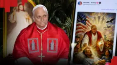 Дональд Трамп посварився із Папою Римським і опублікував своє зображення в образі Христа, знегероване ШІ. Лев XIV заявив, що вступати у дискусію з Трампом не збирається. Що між ними сталося насправді?