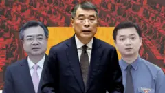 Một số gương mặt nổi bật là con các cựu quan chức lãnh đạo. Từ trái qua: các ông Nguyễn Thanh Nghị, Lê Minh Hưng, Nguyễn Minh Triết 