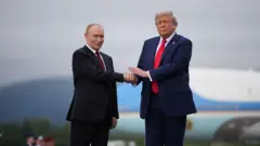 Владимир Путин и Дональд Трамп