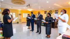 Swearing in of di Lagos Panel of Inquiry on Police Brutality