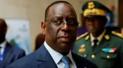 Aworan aarẹ Macky Sall