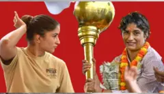 بچپن سے ہی لمبے بالوں کا شوق رکھنے والی پھوگاٹ کو کشتی کی وجہ سے بال چھوٹے رکھنے پڑے