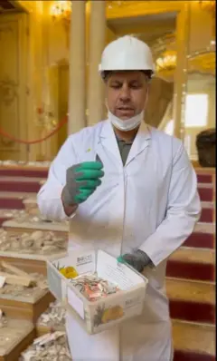 رئیس انجمن صنفی مرمتگران ایران می‌گوید که مرحله اول حفاظت اضطراری کاخ سبز انجام شده است.