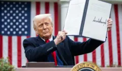 Perezida Donald Trump yerekana itegeko rishya rigenga iyi misoro yari amaze gusinya 