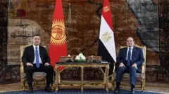 Садыр Жапаров Мисирдин президенти Абдель Фаттах Ас-Сиси менен