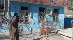 د کونړ ناړۍ ولسوالۍ کې د یوه ښوونځي ودانۍ