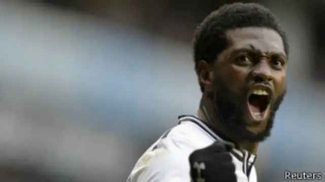 Emmanuel Adebayor akinira Tottenham na Togo