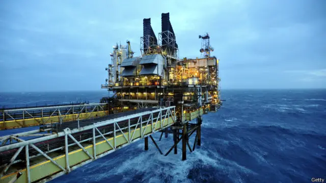 Giàn khoan dầu trên Biển Bắc