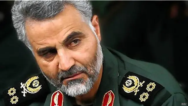 قاسم سلیمانی از فرماندهان ارشد سپاه در جنگ ایران و عراق بود