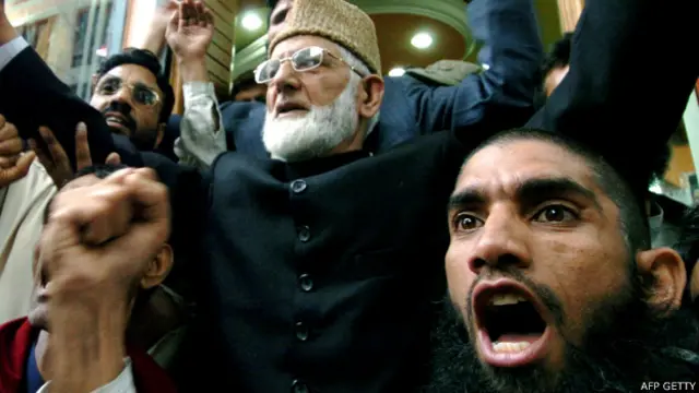 पृथकतावादी नेता सैयद अली शाह गिलानी, फाइल फोटो