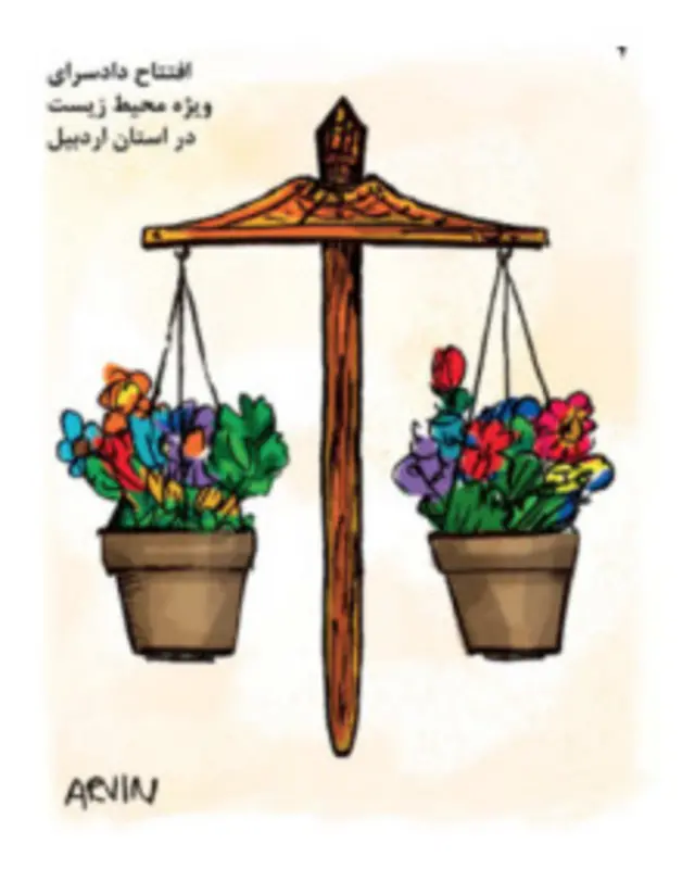 کارتون آروین، شرق