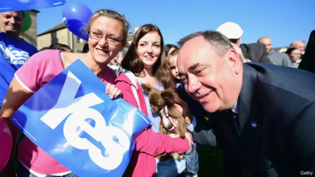 Thủ hiến Scotland, Alex Slamond, kêu gọi người dân 'tin ở chính mình' khi bỏ phiếu