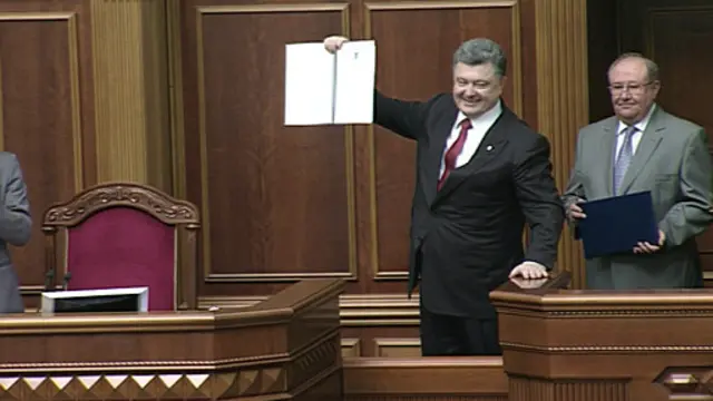 Thỏa tuận giữa Nghị viện châu Âu và QH Ukraine