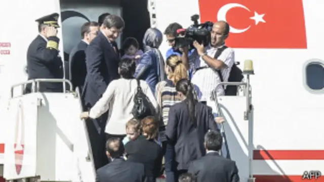 Abari bagizwe imbohe na IS barekuwe