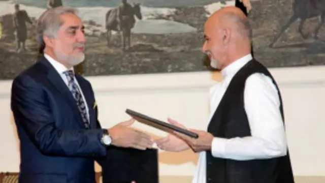 موافقتنامه تشکیل دولت وحدت ملی روز یکشنبه امضا شد