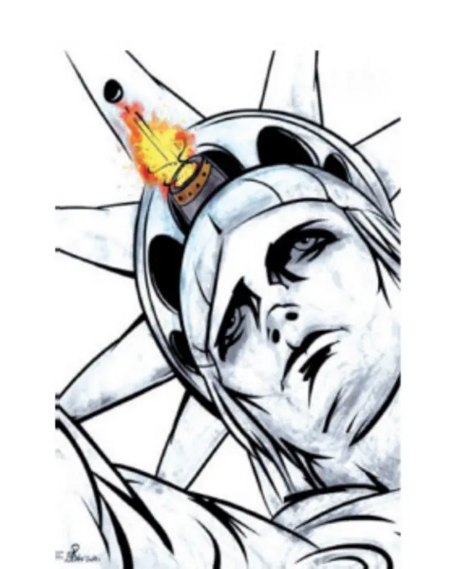 کارتون فرهاد بهرامی، روزنامه آرمان