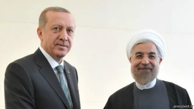 روحانی گفته ایران و ترکیه باید "اختلافات جزئی" را از طریق گفتگو رفع کنند