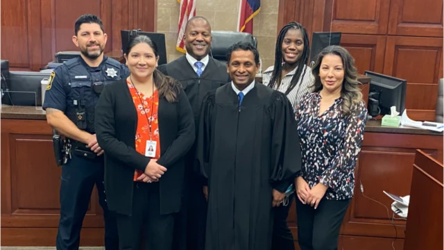 นายพัตเทล สาบานตนเข้ารับตำแหน่งผู้พิพากษาศาลแขวง เมื่อ 1 ม.ค. ที่ผ่านมา