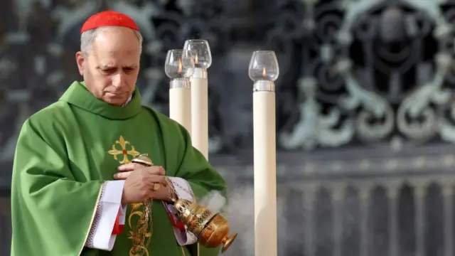 Кардинал Превост в Ватикане. Февраль 2025 года