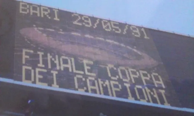 stadion bari, stadion u bariju, zvezda - olimpik marsej, finale kupa evropskih šampiona 1991.