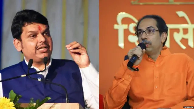 देवेंद्र फडणवीस आणि उद्धव ठाकरे