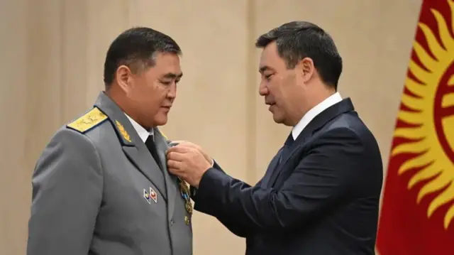 Qamchibek Tashiev va Prezident Sadir Japarov