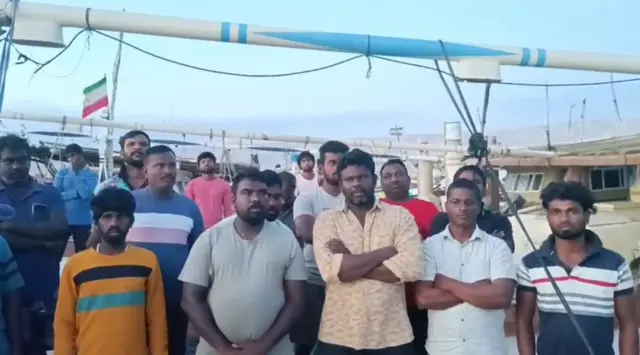 ईरान से लौटे तमिलनाडु के मछुआरे