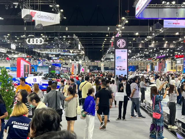 ภาพบรรยากาศในงานมอเตอร์เอ็กซ์โป