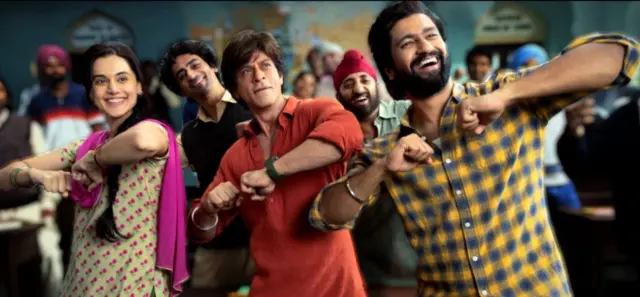 डंकी फ़िल्म में शाहरुख़ ख़ान भूमिका निभा रहे हैं. 