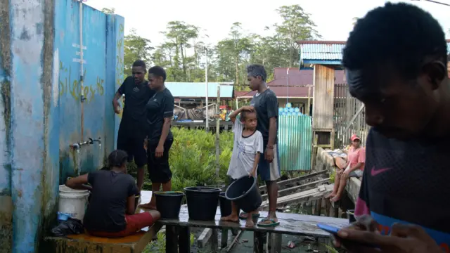 Agats, Asmat, Papua Selatan, gizi buruk, air bersih
