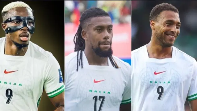 Victor Osimhen, Alex Iwobi na Cyriel Desser