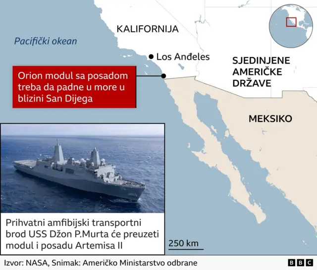 Modul sa posadom će pasti u Pacifik