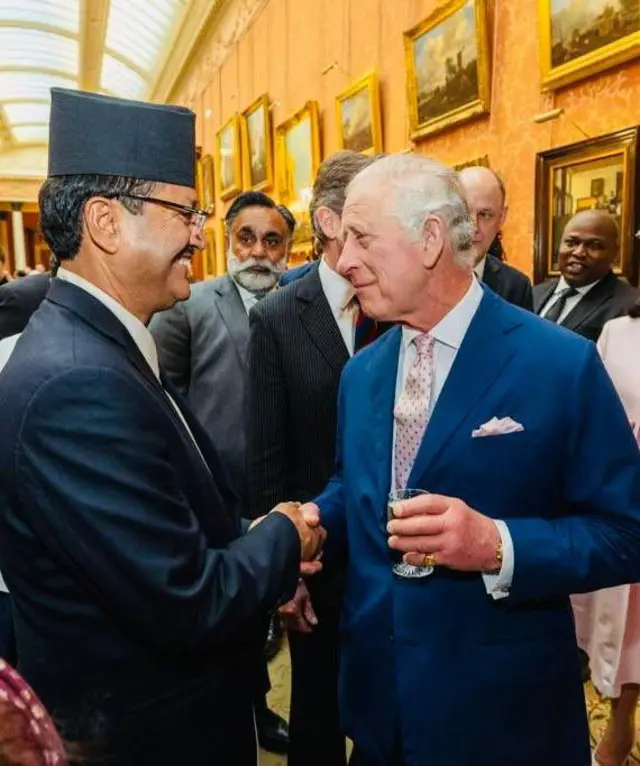 राजा चार्ल्स र एनपी साउद