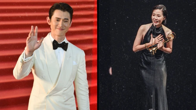 吴慷仁(左)和安溥(右)