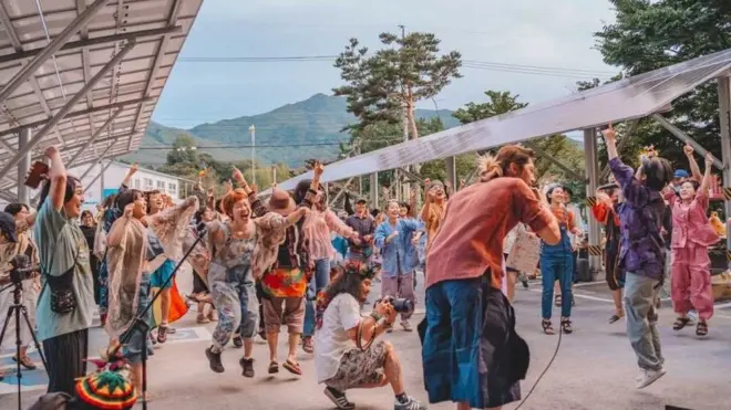 지난해 8월 전북 남원시 산내면에서 열린 '제3회 산내 성다양성 축제'