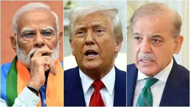 मोदी, ट्रम्प आणि शरीफ