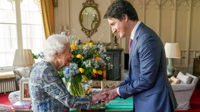 Her Majesty met Canada's Justin Trudeau several times, including earlier this year at Windsor