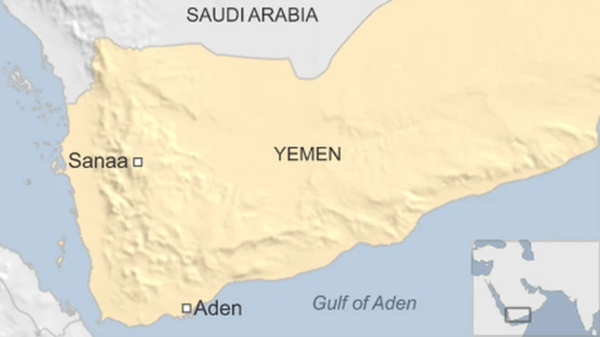 Map of Yemen