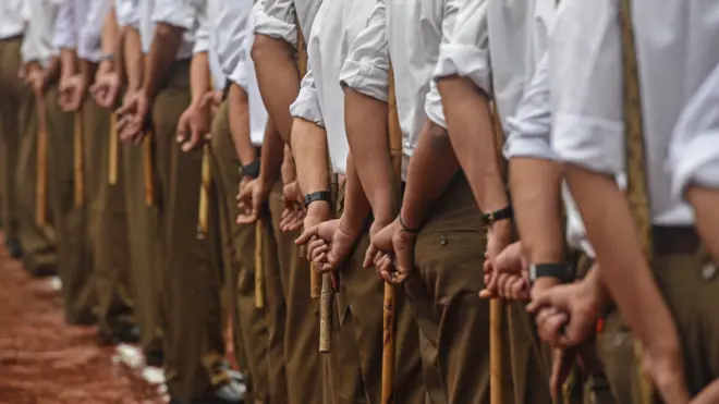 आरएसएस के स्वयंसेवक