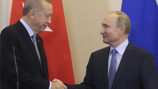 Путин и Эрдоган